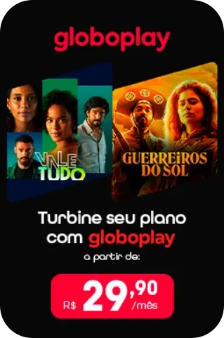 Turbine seu plano com Globoplay, a partir de R$ 29,90 por mês